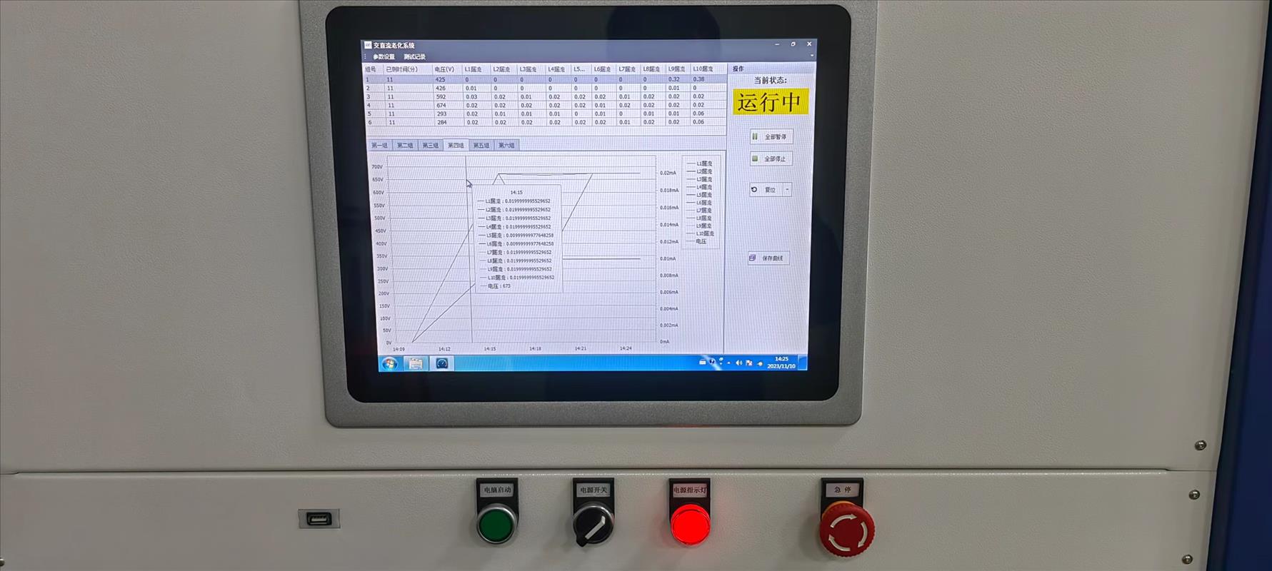 压敏电阻交直流老化测试系统