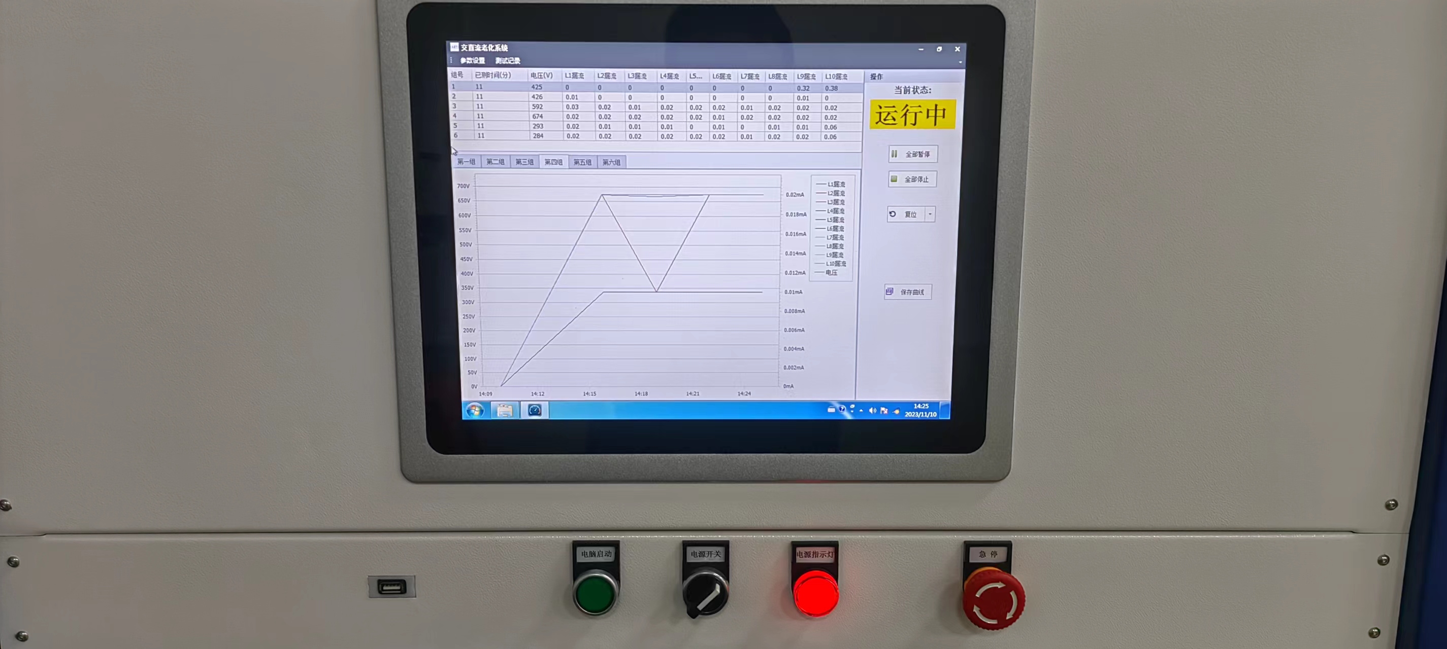 压敏电阻交直流老化测试系统